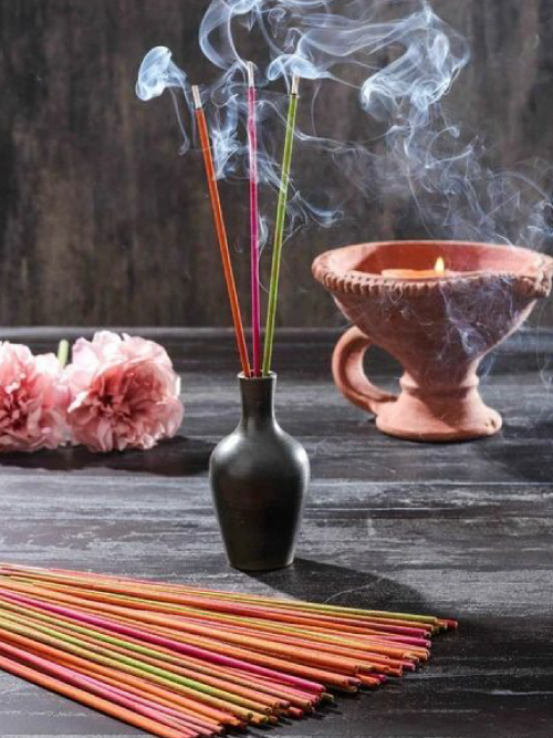 Decorative Incense Vase Holder