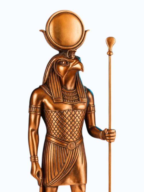 Falcon Guardian Spiritual Statue