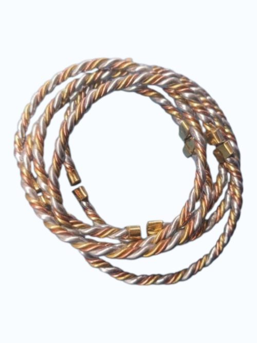 Twisted Trinity Power Bangles