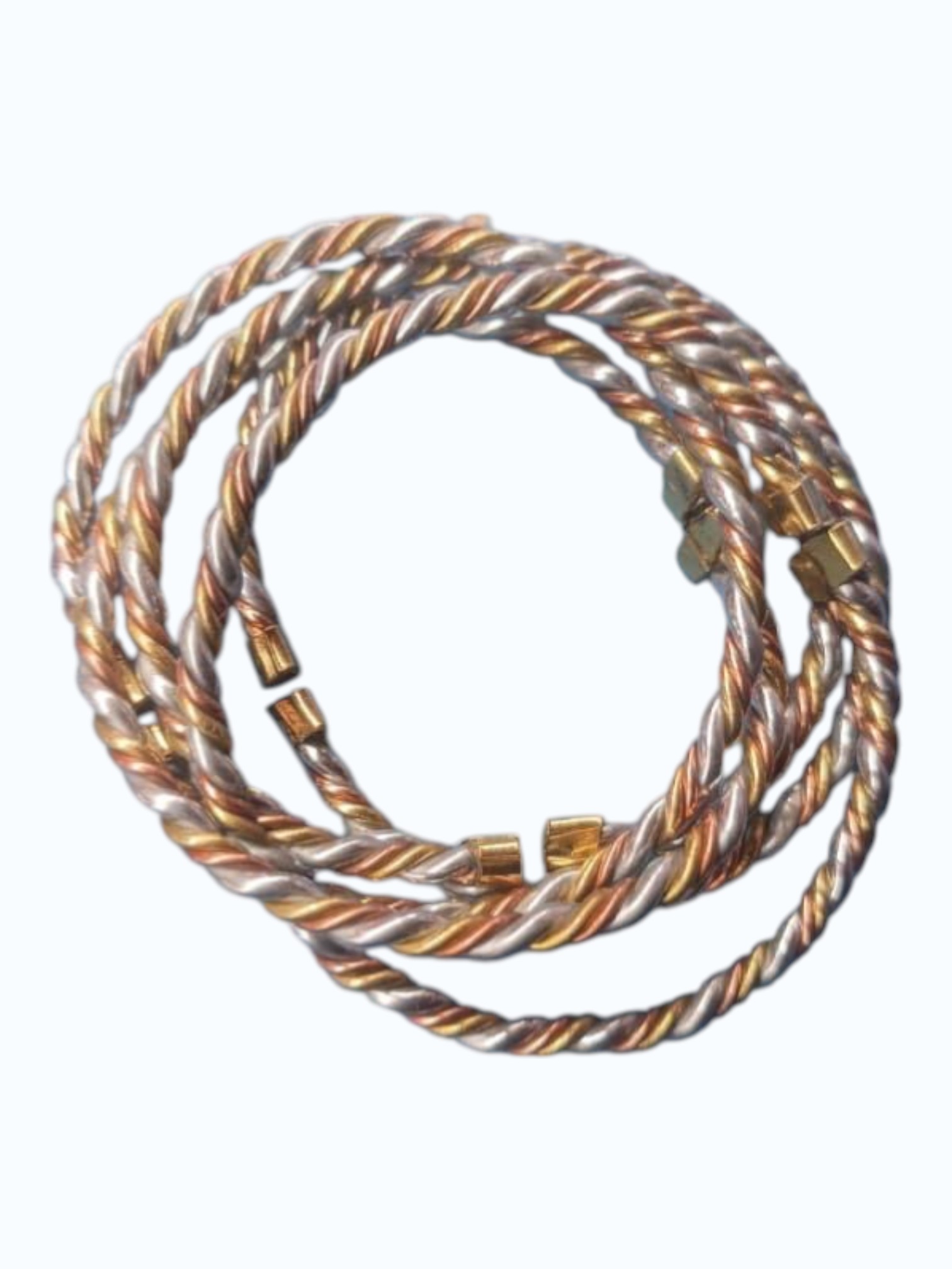 Twisted Trinity Power Bangles
